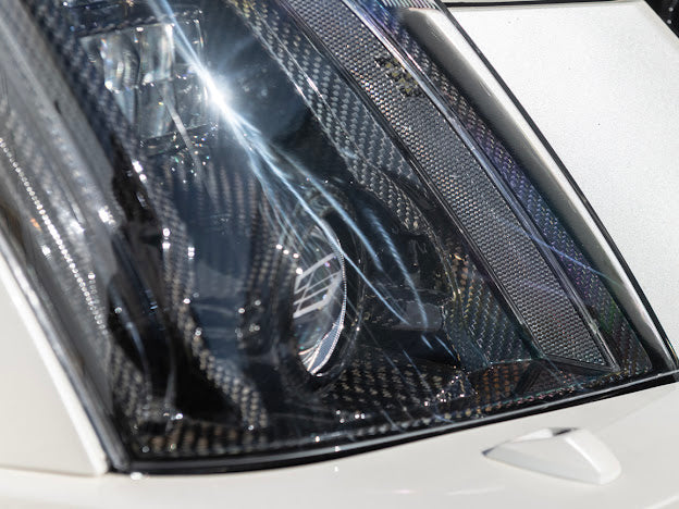 2009-2015 Cadillac CTS/CTS-V V2 SDP Carbon Fiber Headlight  Internal Housings Bezels